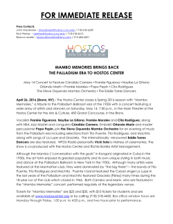 for immediate release - Hostos Community College
