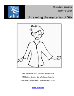 Unraveling the Mysteries of Silk - American Textile History Museum