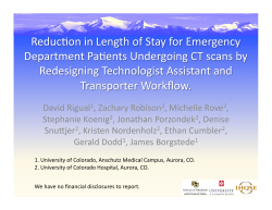 David Rigual1, Zachary Robison2, Michelle Rove2, Stephanie