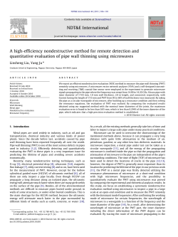 A high-efficiency nondestructive method for remotedetection and