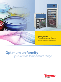 Optimum uniformity - Thermo Fisher Scientific