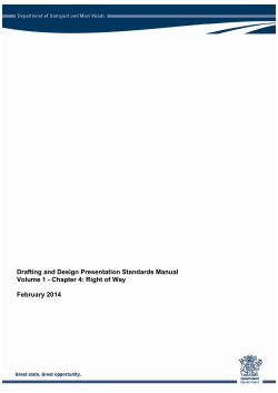 DDPSM-Vol 1: Chapter 4 - Right of Way