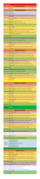 here - Fifth Quantum Thermodynamics Conference