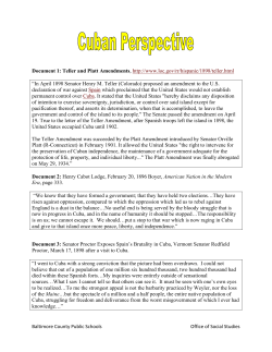 Document: Imperialism POV (Cuban)