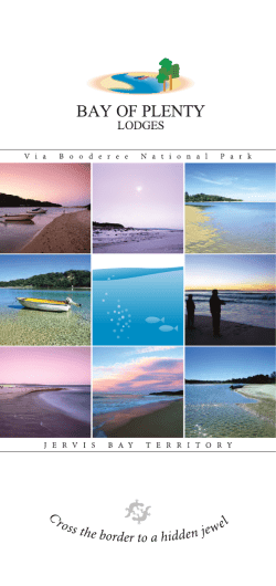 Bay of Plenty Lodges Brochure