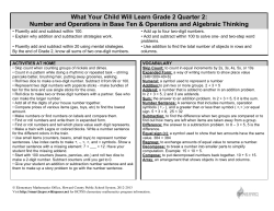 Grade2Quarter2Parent Preview - Rockburn Elementary School