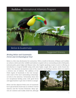 Belize and Guatemala
