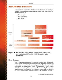 Heat-Related Disorders