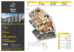 2,70 m 3rd floor A3.3.84 4