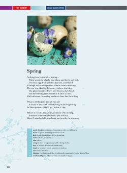Spring - Forum Publications