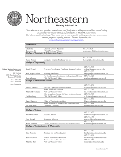 Hearing Advisor List-2016-17