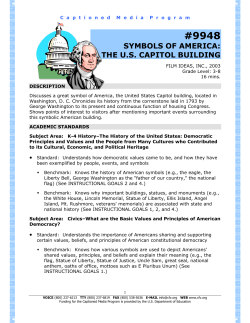 SYMBOLS OF AMERICA: THE U.S. CAPITOL BUILDING