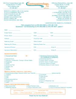 1101 First Colonial Road, Suite 300 Virginia Beach, VA 23454 www