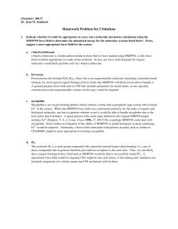 Homework Problem Set 2 Solutions