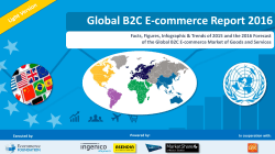 Global B2C E-commerce Report 2016