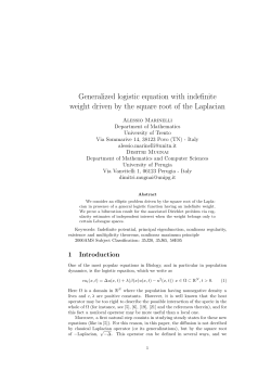 Generalized logistic equation with indefinite weight
