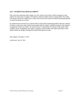 4.32&mdash;student illness/accident