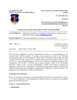 ANGI 36-8001 Telecommuting