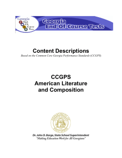 Content Descriptions