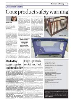 18/10/2015 - Malta Competition and Consumer Affairs Authority