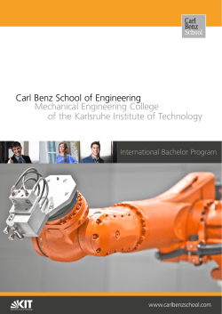 Image Brochure Carl Benz School - Carl Benz School of Engineering