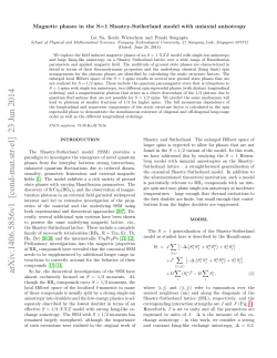 Magnetic phases in the S= 1 Shastry-Sutherland model with uniaxial