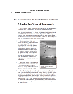 SPRING 2016 FINAL REVIEW I. Reading