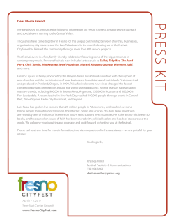 press kit - Fresno CityFest