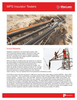 MPS Insulator Testers - MacLean Power Systems