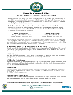 Favorite Carnival Rides