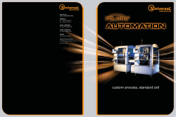 Polaris Automation brochure