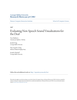Evaluating Non-Speech Sound Visualizations for