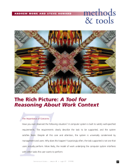 The Rich Picture - Semantic Scholar