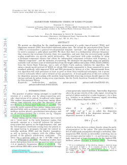 Elementary Wideband Timing of Radio Pulsars