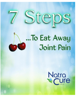 7 Steps to Eat Away Joint Pain