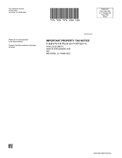 important property tax notice