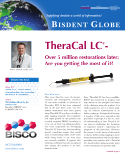 TheraCal LC- Over 5 million restorations later