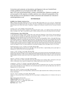 Corrections and comments on descriptions and diagrams in the new