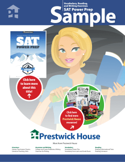 SAT Power Prep: Ascend