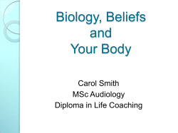Biology, Beliefs and Your Body - Aintree University Hospital NHS