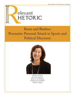 Bums and Bimbos: Persuasive Personal Attack