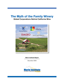 The Myth of the Family Winery