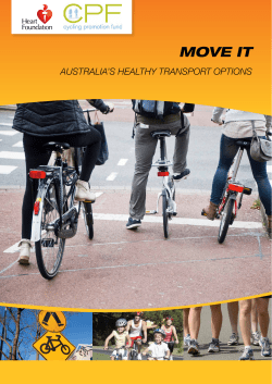 Move it - Australia`s healthy transport options