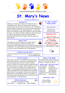 St. Mary`s News