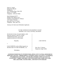 James S - Earthjustice