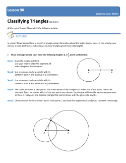 Classifying Triangles(CC.6.G.5)