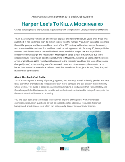 Mockingbird Book Club Draft