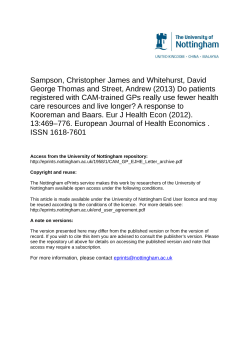 Sampson, Christopher James and Whitehurst, David George