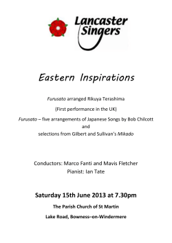 Eastern Inspirations