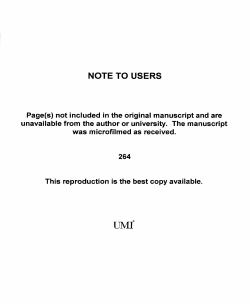 note to users - Bibliothèque et Archives Canada